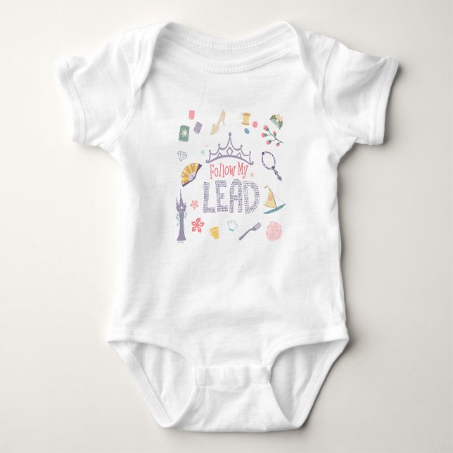 Disney Princess | Follow My Lead Baby Bodysuit (Front)