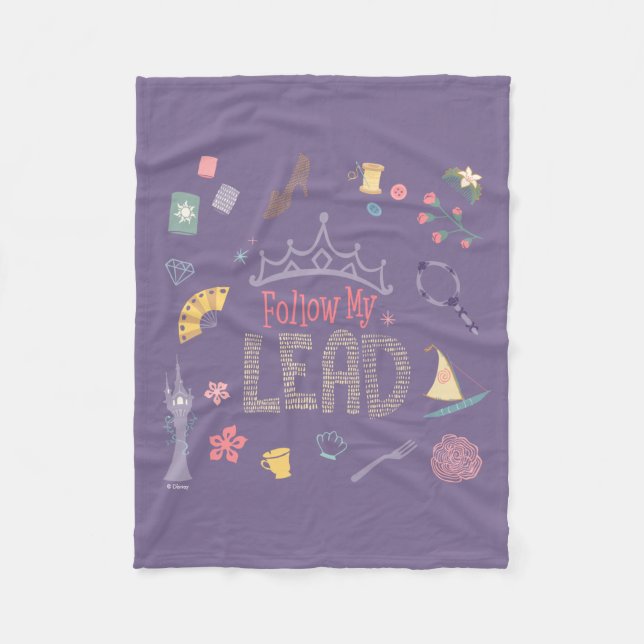 Disney Princess | Follow My Lead Fleece Blanket (Front)