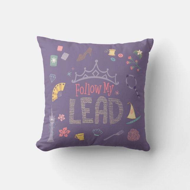 Disney Princess | Follow My Lead Throw Pillow (Front)