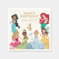 Disney Princess Gold Sparkle Birthday