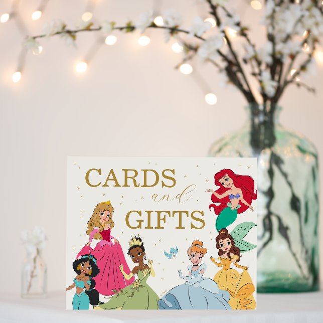 Disney Princess Gold Sparkle Cards and Gifts Foam Board (In Situ (Wedding))