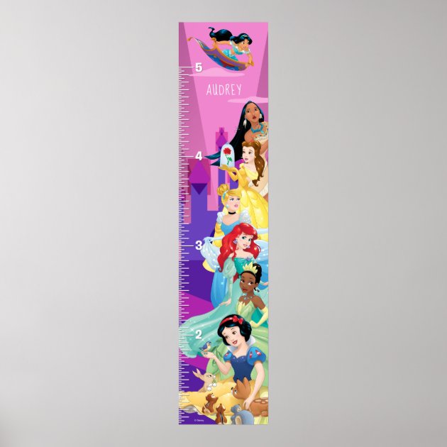 Height Chart with FREE metallic stickers My Princess 