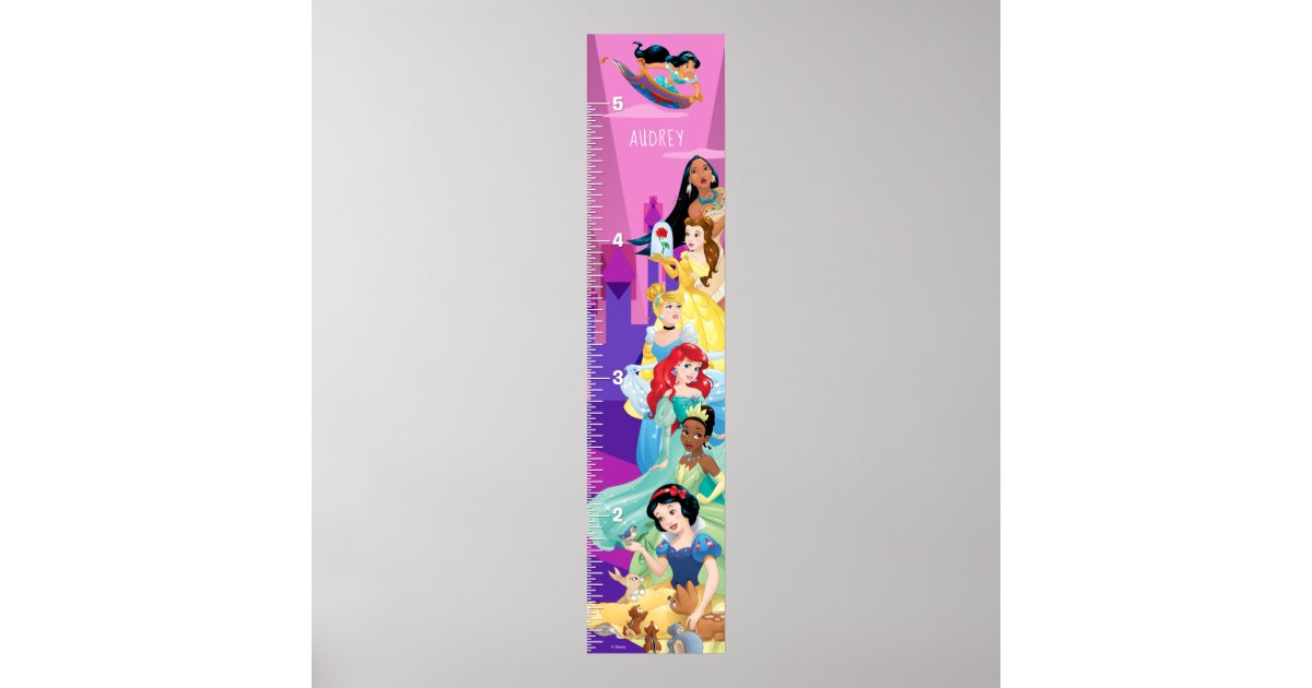 Disney Princess | Growth Chart | Zazzle