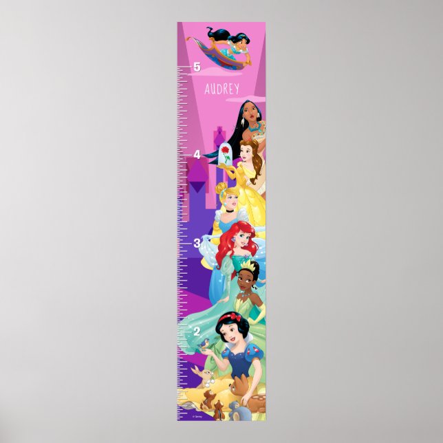 Disney Princess | Growth Chart (Front)