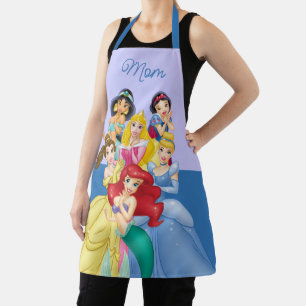 Disney Princess Holding Hand to Face Personalized Apron