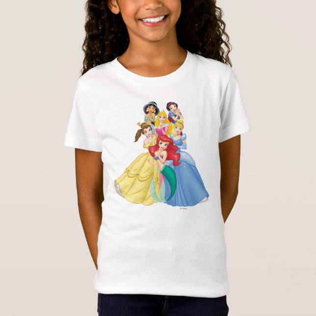 Disney Princess | Holding Hand to Face T-Shirt (Front)