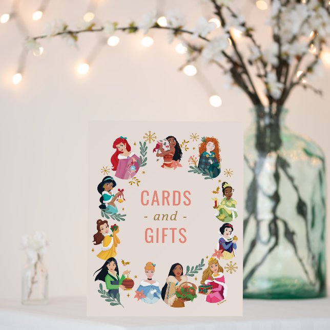Disney Princess Holiday Birthday Foam Board (In Situ (Wedding))