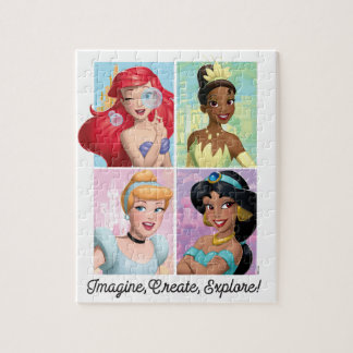 Disney Princess "Imagine, Create, Explore!" Jigsaw Puzzle