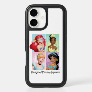 Disney Princess "Imagine, Create, Explore!" iPhone 16 Case