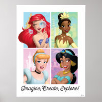 Disney Princess "Imagine, Create, Explore!"