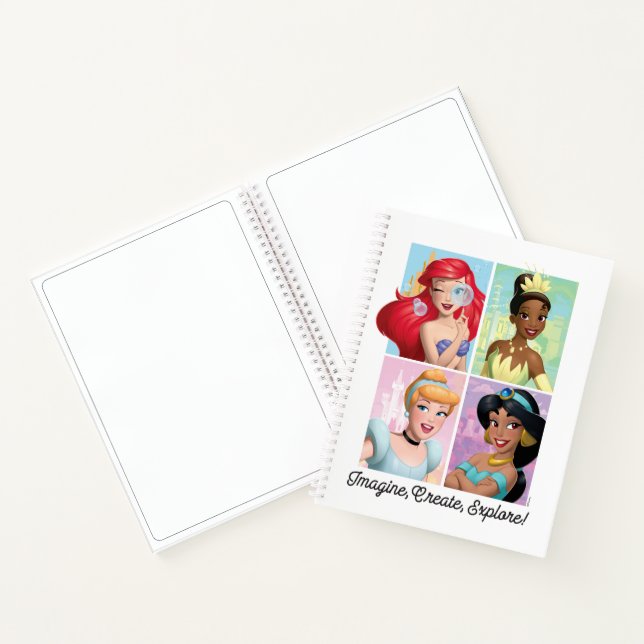 Disney Princess "Imagine, Create, Explore!" Sketch Notebook (Inside)