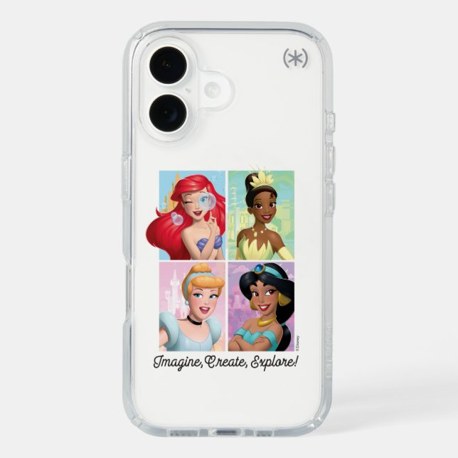 Disney Princess "Imagine, Create, Explore!" Speck iPhone Case (Front)