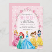 Disney Princess It's a Girl Baby Shower Invitation (Front/Back)