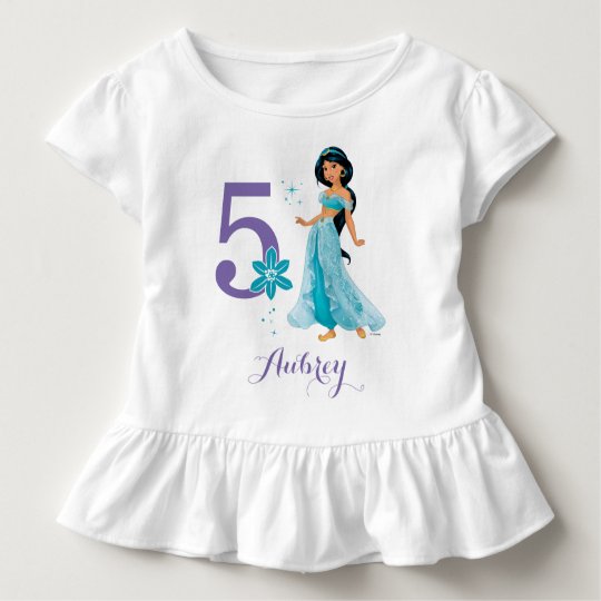 Disney Princess | Jasmine Birthday Toddler T-shirt ...