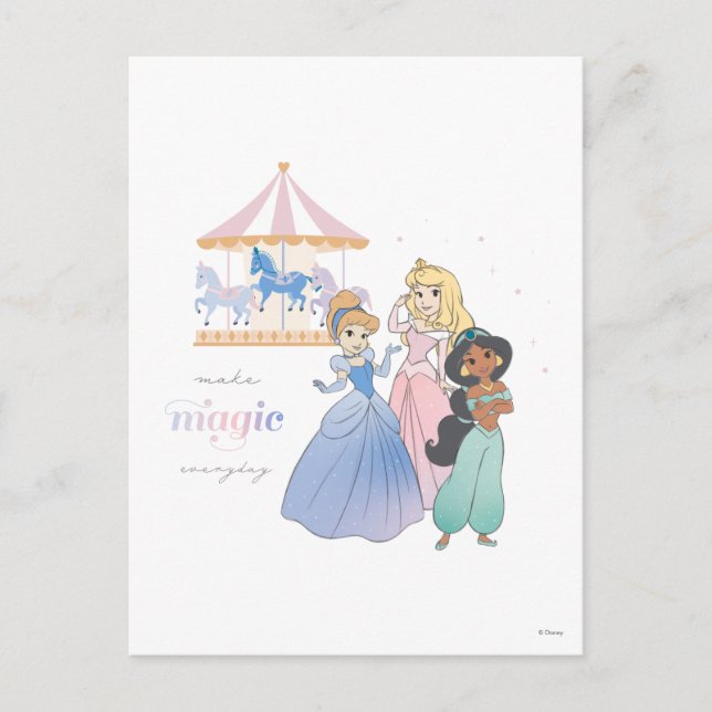 Disney Princess | Make Magic Postcard (Front)