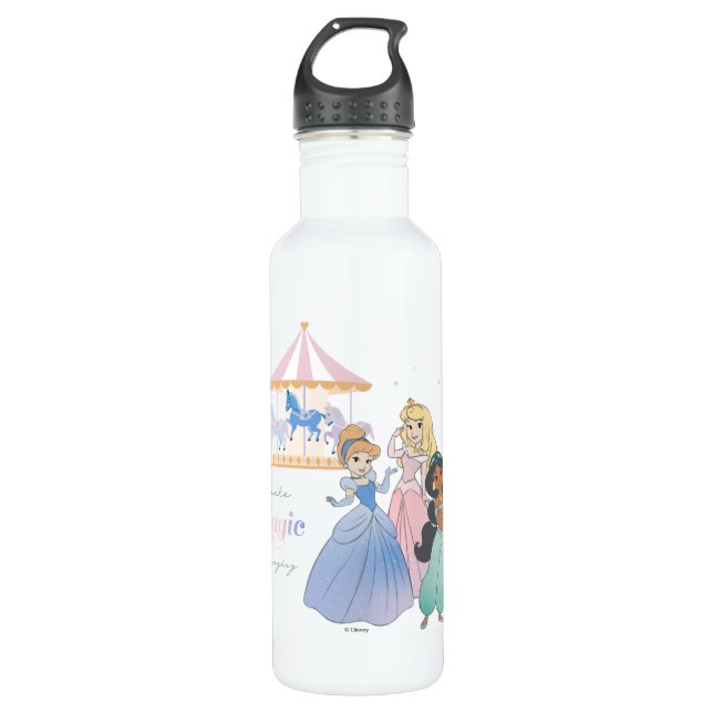 Disney Princess | Make Magic Stainless Steel Water Bottle (Front)