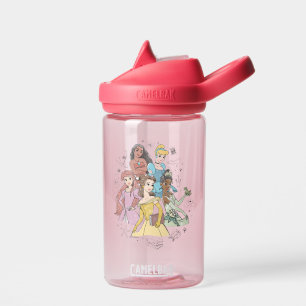 Disney Princess Marker Doodles Water Bottle