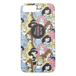 Disney Princess | Monogram Oversized Pattern iPhone 8/7 Case