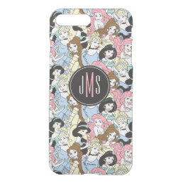 Disney Princess | Monogram Oversized Pattern iPhone 8 Plus/7 Plus Case