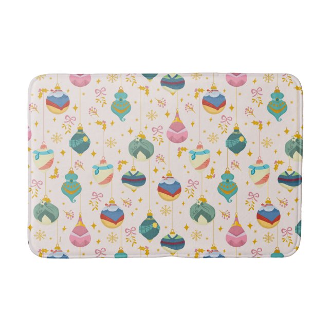 Disney Princess Ornament Pattern Bath Mat (Front)