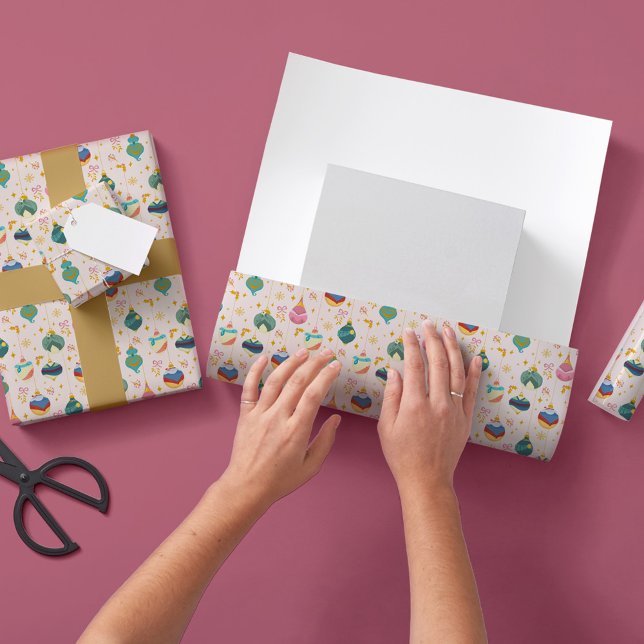 Disney Princess Ornament Pattern Wrapping Paper (Creator Uploaded)