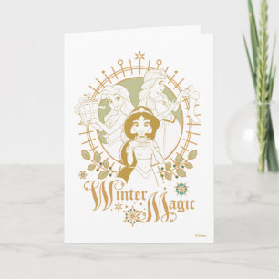 Disney Princess Ornaments Winter Magic Card