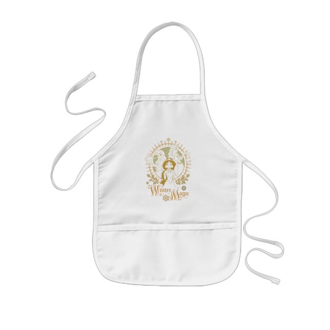 Disney Princess Ornaments | Winter Magic Kids' Apron (Front)