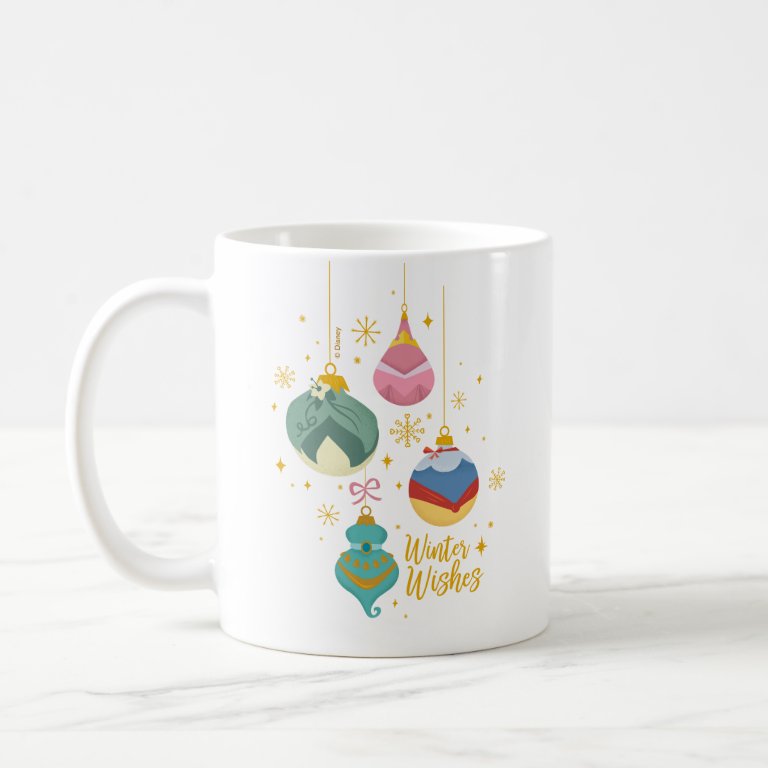 Disney Princess Ornaments | Winter Wishes Coffee Mug