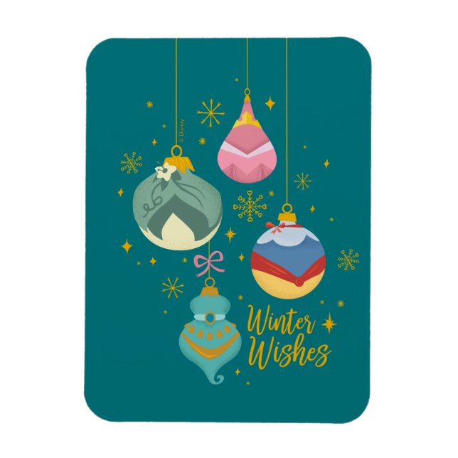 Disney Princess Ornaments | Winter Wishes Magnet (Vertical)