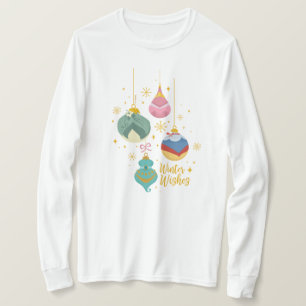 Disney Princess Ornaments Winter Wishes T-Shirt