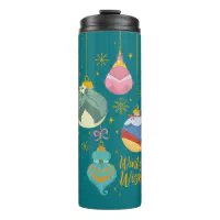 Disney's Beauty and The Beast Bell Aladdin 8 oz Thermos Hot/Cold