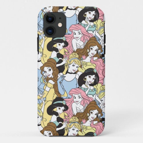 Disney Princess  Oversized Pattern iPhone 11 Case