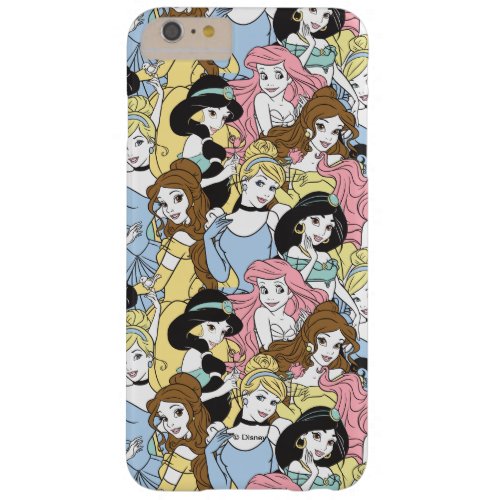 Disney Princess  Oversized Pattern Barely There iPhone 6 Plus Case