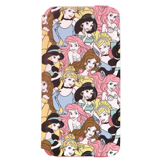 Disney Princess | Oversized Pattern Incipio iPhone Wallet Case (Folio Front)