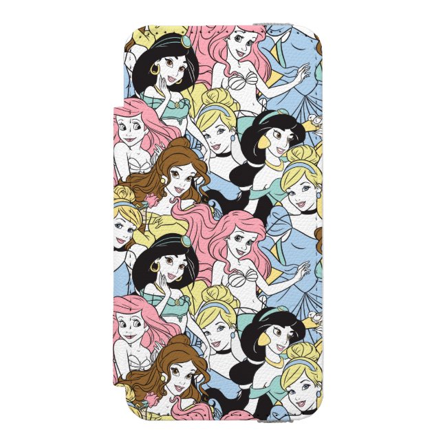 Disney Princess | Oversized Pattern Incipio iPhone Wallet Case (Folio Front)