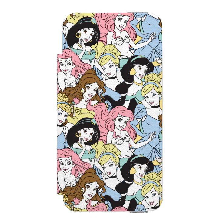 Disney Princess Oversized Pattern Incipio Iphone Wallet Case Zazzle
