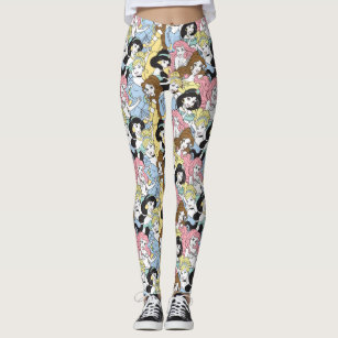 Disney Mickey Mouse & Minnie Mouse Mirrored Leggings
