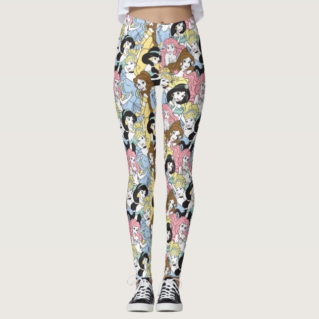Disney Princess | Oversized Pattern Leggings (Front)