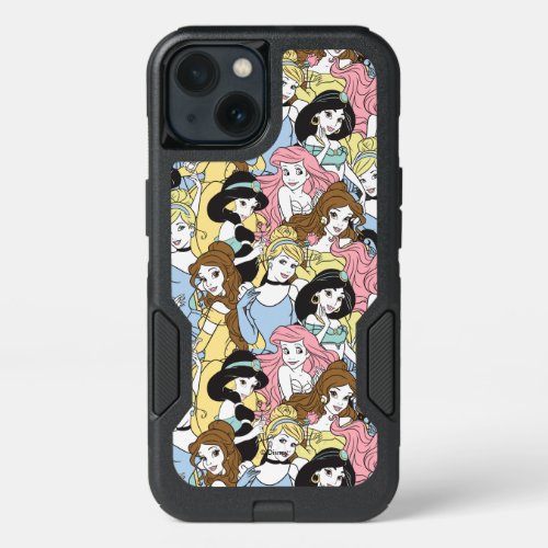 Disney Princess  Oversized Pattern iPhone 13 Case