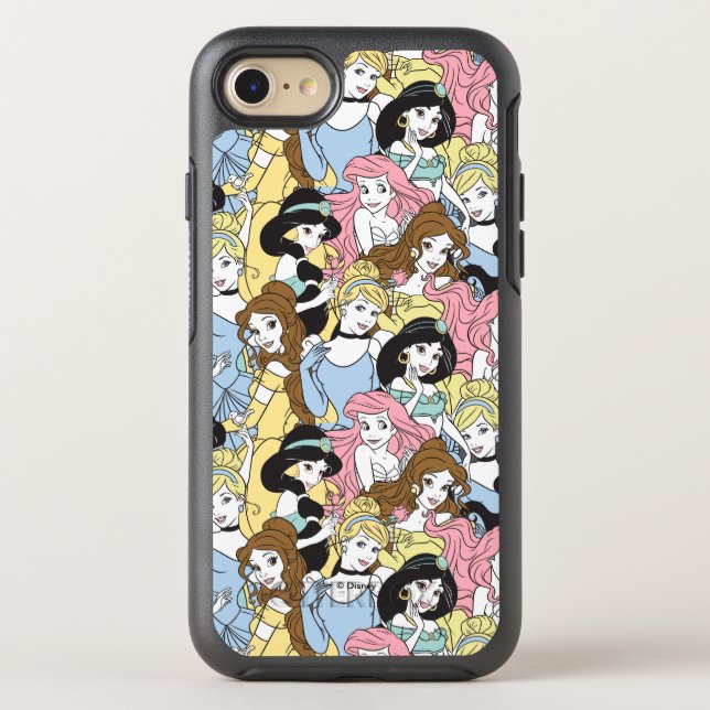 Disney Princess | Oversized Pattern Otterbox iPhone Case (Back)