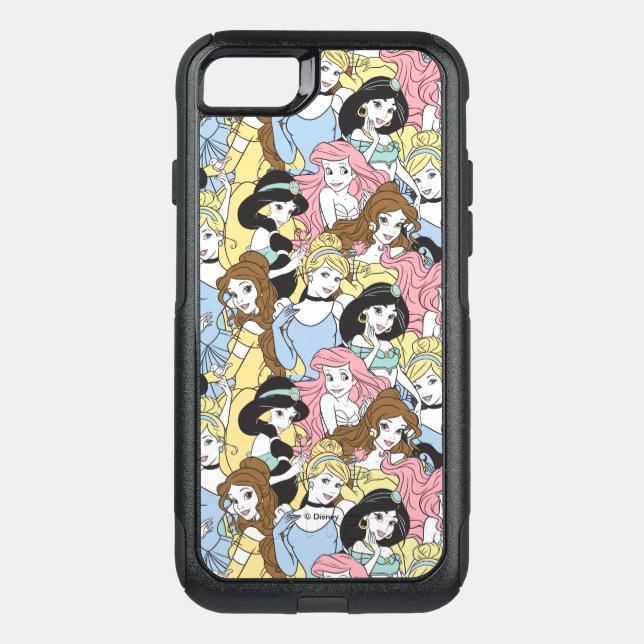Disney Princess | Oversized Pattern Otterbox iPhone Case (Back)