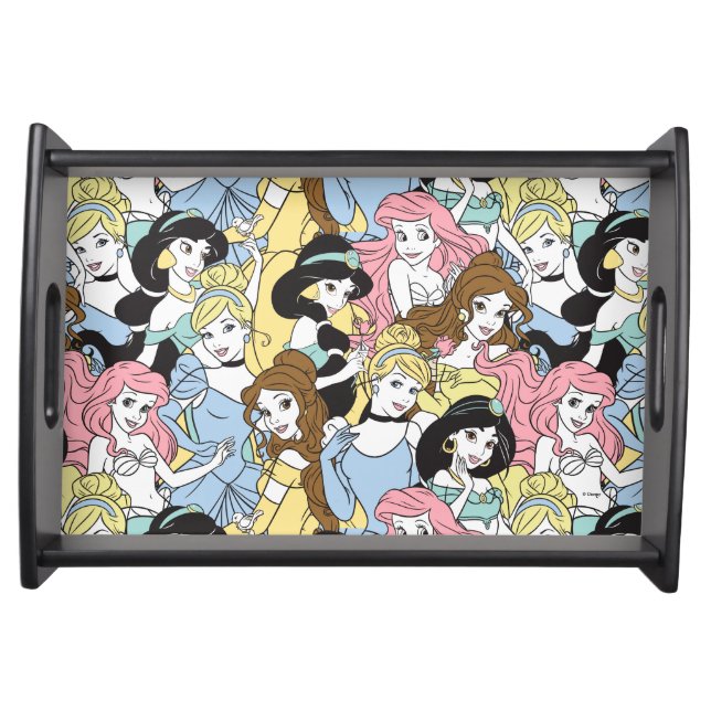 Disney Princess | Oversized Pattern Serving Tray (Front)
