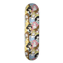 Disney Princess | Oversized Pattern Skateboard Disney Princess | Oversized Pattern Skateboard