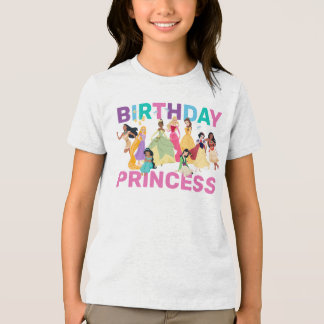 Disney Princess | Personalized Birthday Princess Tri-Blend Shirt