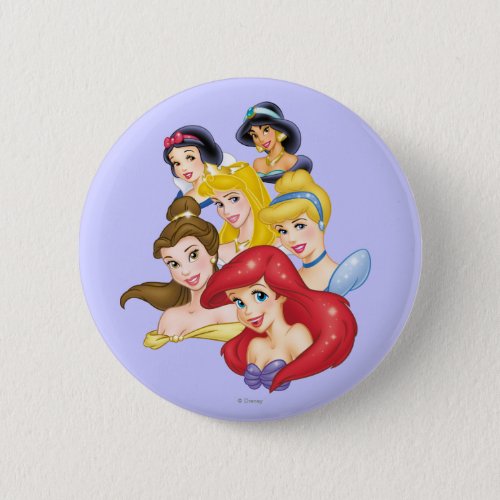 Disney Princess  Princesses Portraits Pinback Button