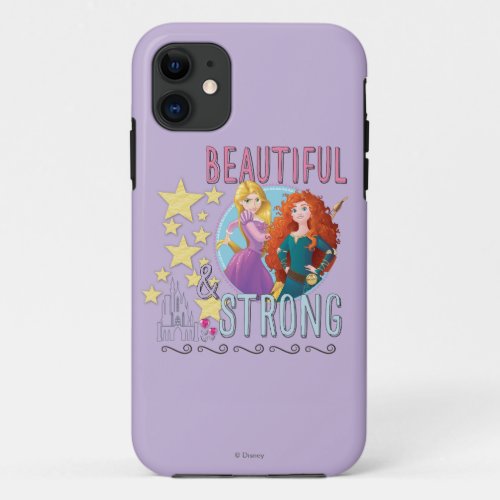 Disney Princess  Rapunzel and Merida iPhone 11 Case