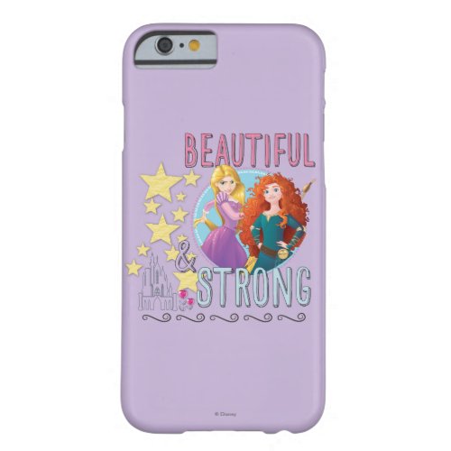Disney Princess  Rapunzel and Merida Barely There iPhone 6 Case