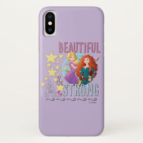 Disney Princess  Rapunzel and Merida iPhone X Case