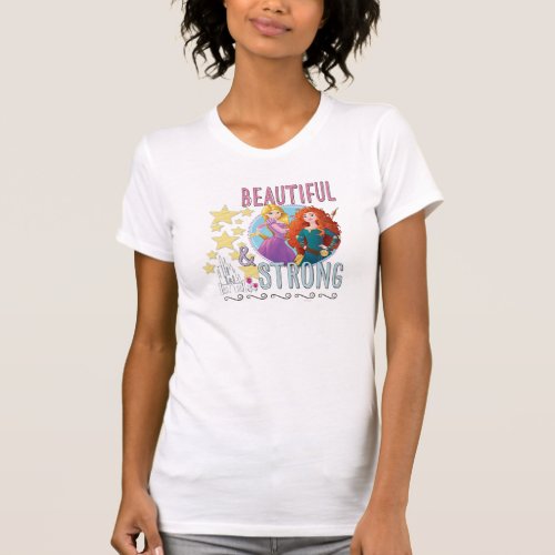 Disney Princess  Rapunzel and Merida T_Shirt