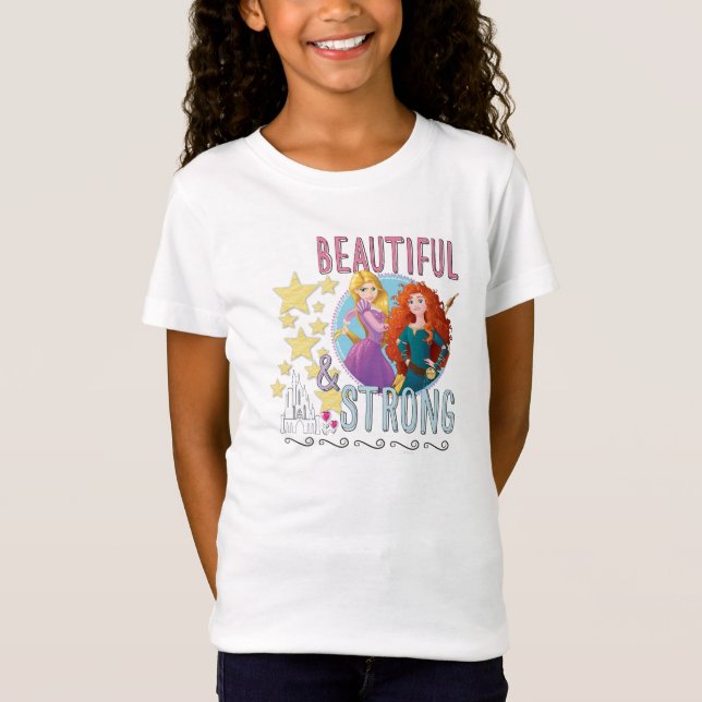 Disney Princess | Rapunzel and Merida T-Shirt (Front)